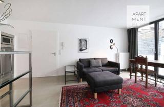 Immobilie mieten in Rheinbabenstraße 128b-4, 47809 Linn, Exklusives, helles 1-Zimmer-Apartment in Krefeld Linn