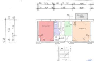 Wohnung kaufen in 02899 Schönau-Berzdorf, kleine vermietete Eigentumswohnung als Anlageobjekt