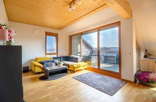 Wohnung kaufen in Destubener Straße 18A, 95448 Thiergarten, Schicke neuwertige Wohnung mit Dachterrasse in ökologischer Bauweise