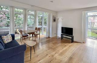 Wohnung kaufen in 22359 Volksdorf, Wohnen im Grünen: 2-Zi.-EG-Wohnung mit Süd-West-Garten in Volksdorf