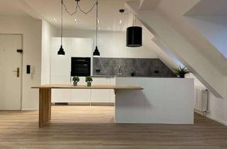 Wohnung mieten in Mainstr. 27, 47051 Altstadt, Möblierte Dachgeschosswohnung im begehrten Wasserviertel