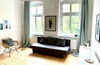 Wohnung mieten in 12053 Neukölln, Vollmöblierte Altbauwohnung Wohnmodell: 13 Tage pro Monat WG + restliche Zeit Alleine, ab Juni