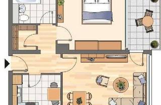 Wohnung mieten in Buchenstraße, 59423 Unna, Gemütliche 2-Zimmer-Etagenwohnung in Unna – 59,67 m², 3. Etage links