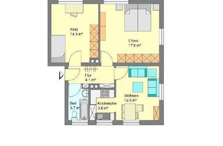 Wohnung mieten in Pinneichenstraße 18, 32756 Detmold, Demnächst frei! 3-Zimmer-Wohnung in Detmold Stadtmitte