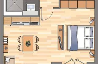 Wohnung mieten in Bert-Brecht-Straße 39, 45128 Südviertel, 1-Zimmer-Wohnung in Essen Südviertel