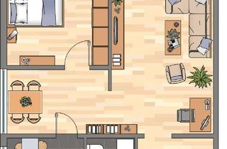 Wohnung mieten in Emsstraße 21, 38120 Weststadt, 2-Zimmer-Wohnung in Braunschweig Weststadt