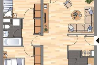 Wohnung mieten in Fuhneweg, 38120 Weststadt, Charmante 3-Zimmer-Etagenwohnung in Braunschweig mit neuem Badezimmer