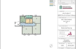 Wohnung mieten in Alte Straße 47, 66892 Bruchmühlbach-Miesau, Schöne 3-Zimmerwohnung in Bruchmühlbach-Miesau, Alte Straße 47, Erdegeschoss links