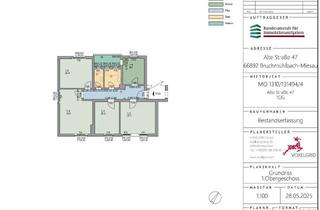 Wohnung mieten in Alte Straße 47, 66892 Bruchmühlbach-Miesau, Schöne 4-Zimmerwohnung in Bruchmühlbach-Miesau, Alte Straße 47, 1. Obergeschoss rechts
