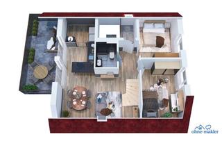 Wohnung mieten in 89604 Allmendingen, Wohnen wie im Eigenheim! Hochwertige 3-Zimmer-Maisonette-Wohnung mit zwei Hobbyräumen (KfW40 Plus)