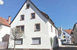 Haus kaufen in 63920 Großheubach, Massives Haus - 230 qm Wohnfl. - zentrale Lage in Großheubach