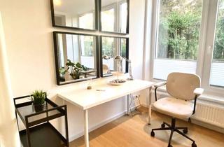 Immobilie mieten in 28205 Peterswerder, Möbliertes Apartment mit Garten an der Weser und Stadion