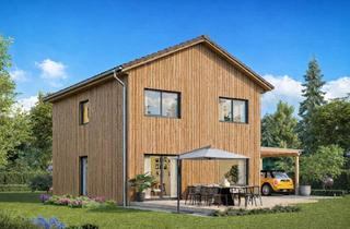 Einfamilienhaus kaufen in St-Nikolaus-Straße, 86934 Reichling, NEUBAU: modernes Einfamilienhaus aus Holz in ruhiger Lage von Reichling