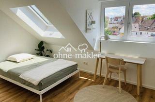 WG-Zimmer mieten in Bergstraße 23,, 86199 Augsburg, Möbliertes WG-Zimmer in Augsburg – Nähe Staßenbahn - Linie 1, 2 Bäder, stilvoll & zentral