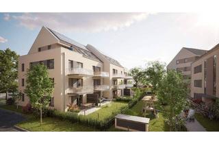 Wohnung kaufen in Volkacher Straße 52, 90427 Nürnberg, Nürnberg - NEU: Sonnige Gartenwohnung mit Süd-Terrasse und eigenem Garten, KfW 40 QNG