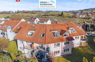 Wohnung kaufen in 88696 Owingen, Owingen - Vermietete, helle 2-Zimmer-Dachgeschoss-Wohnung mit Loggia und TG-Stellplatz