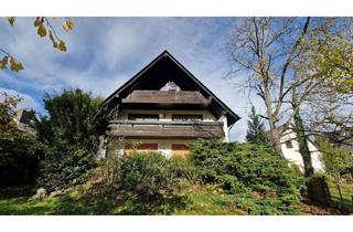 Haus kaufen in 63538 Großkrotzenburg, Großkrotzenburg - Zwei-Familienhaus mit Maisonette-Whg, Doppelgarage & Südgrundstück am Feld