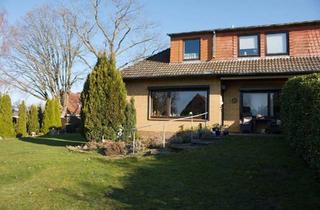 Doppelhaushälfte kaufen in 21365 Adendorf, Adendorf - Doppelhaushälfte mit Einliegerwohnung und Garten in ruhiger Lage