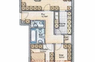 Wohnung kaufen in 99885 Ohrdruf, Ohrdruf - Attraktive Kapitalanlage in Ohrdruf - vermietete 3-Zimmer-Wohnung