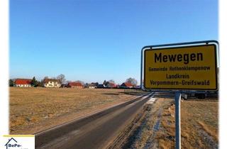 Grundstück zu kaufen in 17321 Mewegen, BePe-Immobilien- Gestaltbare, unbebaute Grundstücke, Ihr neues Zuhause, im "Naturpark Am Stettiner Haff"