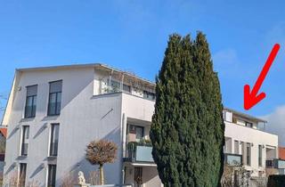 Penthouse kaufen in Lenbachstraße, 86415 Mering, Luxuriöse 3 ZKB Penthouse Wohnung, Dachterrasse, Nähe Bahnhof