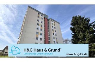 Wohnung kaufen in 76297 Stutensee, FREI! Gepflegte 3-Zimmerwohnung im Erdgeschoss mit Süd-Loggia und Garage in Blankenloch