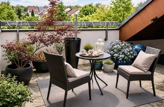 Wohnung kaufen in 68259 Wallstadt, Schöne 2,5-Zimmer-Wohnung mit Galerie und Dachterrasse im obersten Geschoss