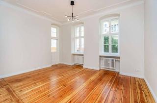 Wohnung kaufen in Duisburger Straße 13, 10707 Wilmersdorf, RARITÄT: Zwischen Stadtflair und Gartenruhe – Ihr neues Zuhause mit Garten!Renoviert & Bezugsfrei!