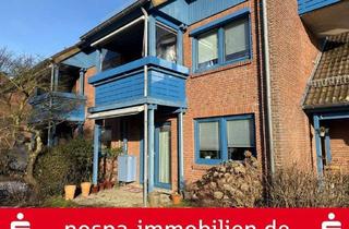 Wohnung kaufen in 25813 Husum, Gepflegte 3-Zimmer Eigentumswohnung mit Terrasse, Keller und PKW-Stellplatz in der Kreisstadt
