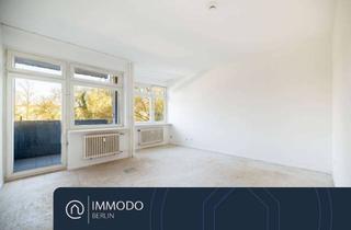 Wohnung kaufen in 14193 Schmargendorf, Gelegenheit in Schmargendorf – sanierungsbedürftige 3-Zi-Whg mit Lift, Balkon & Blick ins Grüne