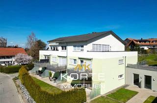 Wohnung kaufen in 88171 Weiler-Simmerberg, Exklusive Erdgeschosswohnung mit Sonnenterrasse in Simmerberg im Allgäu – modern und barrierefrei