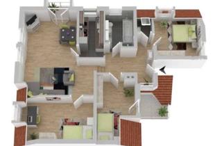 Wohnung mieten in 65719 Hofheim am Taunus, Teilmöblierte Wohnung zu vermieten