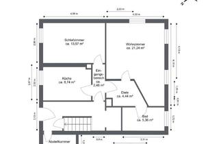 Wohnung mieten in 42349 Cronenberg, Ruhige und helle 2-Zimmer-Wohnung mit Gartenanteil in Cronenberg