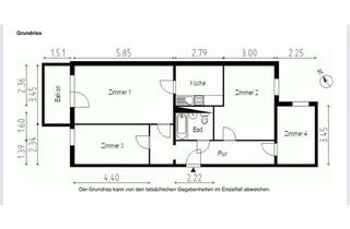 Wohnung mieten in Erich-Kästner-Straße, 12619 Kaulsdorf, 4-Zimmer Wohnung in Berlin-Kaulsdorf (Hellersdorf)