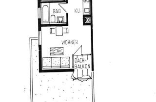 Wohnung mieten in 70806 Kornwestheim, 2-Zimmer Wohnung in Kornwestheim mit ca. 35 m² Wohnfläche