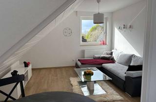 Wohnung mieten in 44149 Oespel, Helle Dachgeschosswohnung mit Einbauküche in ruhiger, grüner Lage von Dortmund-Oespel