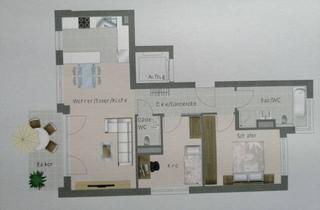 Wohnung mieten in 70736 Fellbach, Neuwertige 3,5-Zimmer Wohnung im 3. OG mit Balkon in Fellbach-Schmiden