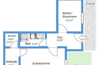 Wohnung mieten in Schubertstraße, 74182 Obersulm, Charmante 2,5-Zimmer-Gartenwohnung – Erstbezug nach Renovierung in ruhiger Lage