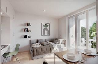 Wohnung mieten in Otto-Hahn-Straße 40, 93053 Galgenberg, Modernes Studio mit Balkon an der Universität Regensburg