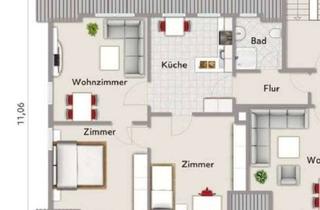 Wohnung mieten in 78727 Oberndorf, 650 € - 71 m² - 3.0 Zimmer mit Einbauküche. ab 01.06 frei.