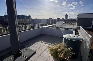 Wohnung mieten in Perthesstraße 1d, 04317 Reudnitz-Thonberg, Wunderschöne Maisonette-Wohnung über den Dächern Leipzigs (mit Dachterrasse)