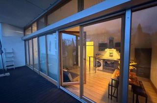 Lofts mieten in Am Silbermannpark, 86161 Hochfeld, Helle 2-Zimmer Loft-Wohnung im 4. OG mit Balkon in Augsburg direkt am Roten Tor, teilmöbliert