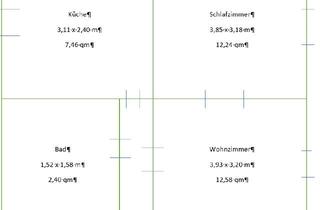 Wohnung mieten in 96215 Lichtenfels, Helle 2-Zimmer-Wohnung mit Terrasse & EBK – ruhig + nur 10 Min. zur Innenstadt!