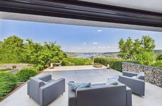Haus kaufen in 55411 Bingen, Elegantes, lichtdurchflutetes Familienhaus mit spektakulärer Aussicht und Spa-Bereich in toller Lage