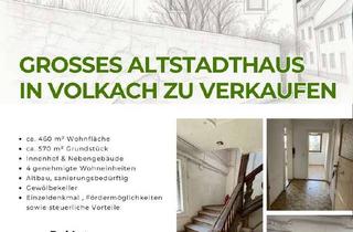 Haus kaufen in 97332 Volkach, Kapitalanlage: Altstadthaus mit 4 WE, 6 Stellplätzen & Potenzial