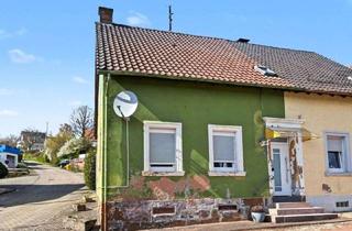 Doppelhaushälfte kaufen in 66916 Dunzweiler, Doppelhaushälfte mit großem Gartengrundstück, Scheune, Werkstatt in Dunzweiler - sofort bezugsfrei!