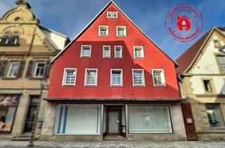 Mehrfamilienhaus kaufen in 97993 Creglingen, Renditestarkes Mehrfamilienhaus mit sieben Wohneinheiten und freier Büroeinheit