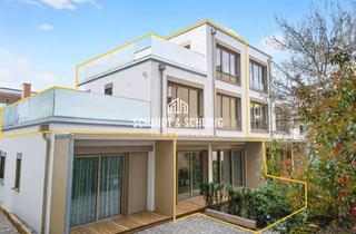 Doppelhaushälfte kaufen in 76135 Beiertheim-Bulach, Exklusive Wohneinheit mit Gartenanteil und 2 Dachterrassen