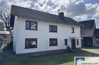 Bauernhaus kaufen in 57635 Hirz-Maulsbach, Ehem. Bauernhaus mit Doppelgarage und großzügigem Stall- und Scheunengebäude in Ortsrandlage!