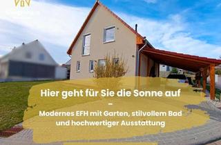Haus kaufen in 99518 Bad Sulza, Hier geht die Sonne auf: Modernes EFH mit Garten, stilvollem Bad und hochwertiger Ausstattung